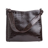 Load image into Gallery viewer, HVISK AMBLE CROCO DARK BROWN