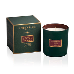 Atelier Rebul: APPLE AND CINNAMON SCENTED CANDLE LIMITED EDITION 210GR # 290