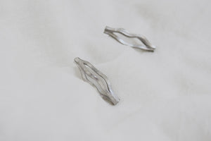 CURVES SILVER EARRINGS (small)